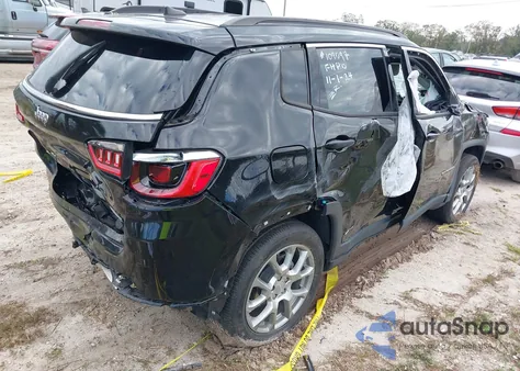 2022 Jeep Compass Latitude Lux 4X4 из США, поврежденный, VIN 3C4NJDFB1NT118412